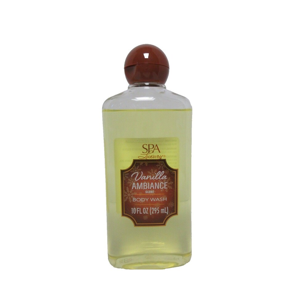 Spa Luxury Vanilla Ambiance Scent Body Wash 10oz-Awesome Smell